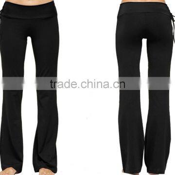 Womens Quick Dry Custom Wholesale Yoga Pants photo-4