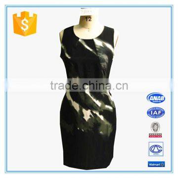 Fashion Women Bodycon Dress Office Ladies Dress With Belt