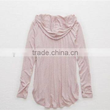 Spring Season Hoodies/Sweatshirt Product Type Thin Fleece Pullover Hoodie for Women photo-6