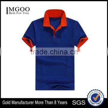 MGOO High Quality Dri Fit Polo Wholesale Custom Dye Sublimation Polo Shirts Short Sleeve Polo Shirts For Men photo-3