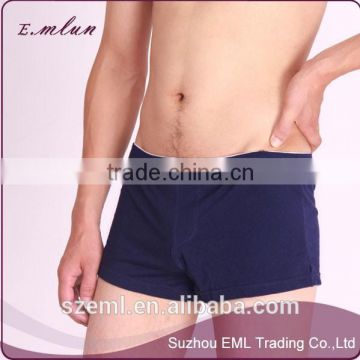 Wholesale mens sexy U convex pouch cotton sports boxer shorts home household boxers