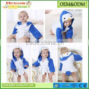 Hooded Animal Bathrobe Cartoon Baby Towel Character 10 photo-2