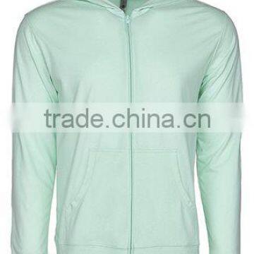 Next Level Apparel Unisex Sueded Full-Zip Hoody - Made From 60% Combed Ring-spun Cotton and 40% Polyester Sueded Jersey. photo-3