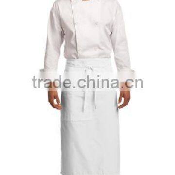 Port Authority Easy Care Full Bistro Apron with Stain Release - made of 65% polyester, 35% cotton twill and comes with your logo