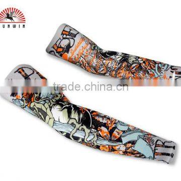 High Quality Custom Sublimation UV Sun Protection Lycra Arm Cool Sleeves photo-5