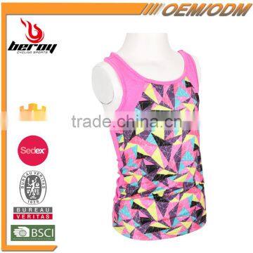 Best Custom Pattern Plain Sleeveless T Shirts for Kids Girls Boys photo-2