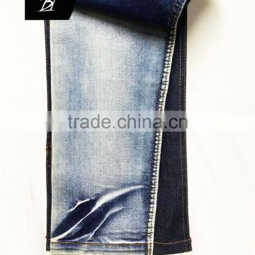 Combed siro yarn Cotton elastic denim fabric