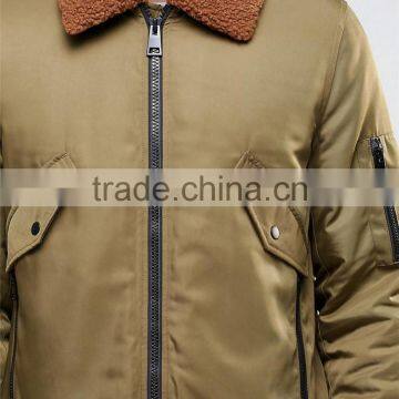 Shandao OEM Custom Warm Winter Long Sleeve Men Korean Fur Coat photo-4