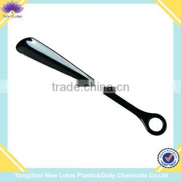 wholesale black long leather shoe horn