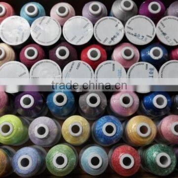 New Large Spools 100% Polyester Machine Embroidery Thread for Brother Janome 1000m * 112 ,Free Shipping photo-3