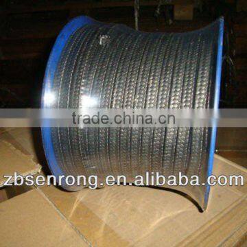 Black PTFE graphite packing