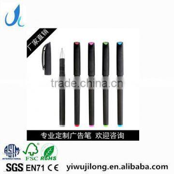 Hot sale promotional logo customized plastic advertising gel ink pen