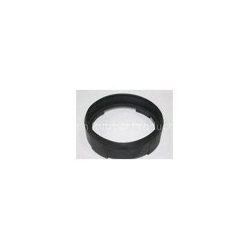 Black Customized Round Rubber Gaskets With Snap Joint for Electronic Industry