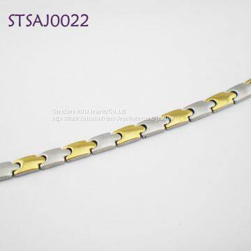 Gold Plated Stainless Steel Bracelets For Women ，Alloy Jewelry photo-2