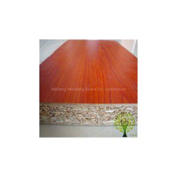 Yelintong good quality melamine faced particle board for furniture