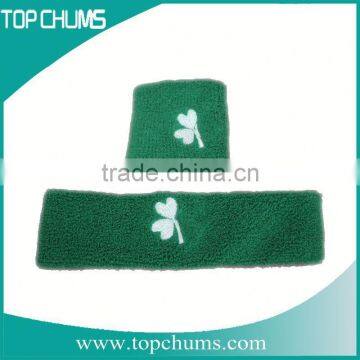 Towelling LOW MOQ high quality terry crystal stone hair band