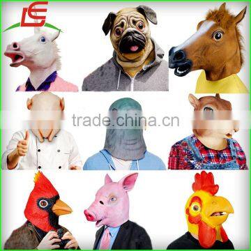 Wholesale Simulation Halloween Costume Animal Head Mask