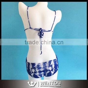 Wholesale Fashion One Piece Crochet Beachwear photo-3