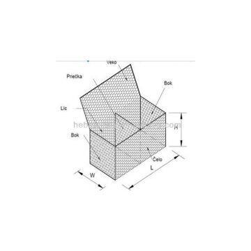 ribbed welded wire mash panels for concerte