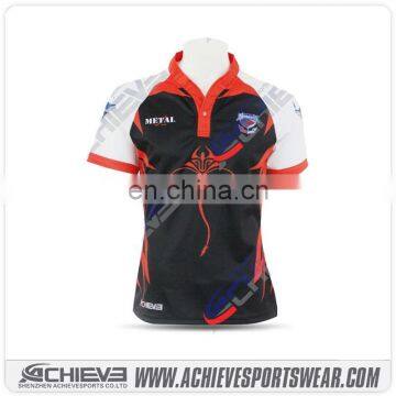 Cheap Custom all rugby shirt, black rugby league jerseys