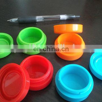 3ml,5ml,7ml,22ml capacity sticky wax silicone jar for oil holding