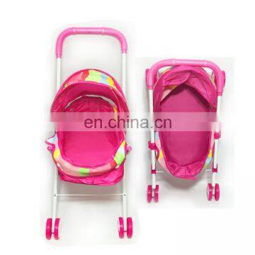 Wholesale Baby Doll Pram Stroller Metal Toy Umbrella Doll Stroller photo-3