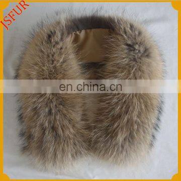 Factory Wholesale Winter Jacket Collar Genuine Raccoon Fur Hood