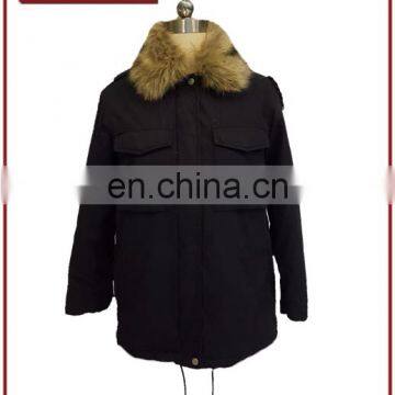 Factory OEM Hot-Selling Fur Collar Padding Winter Jacket Man