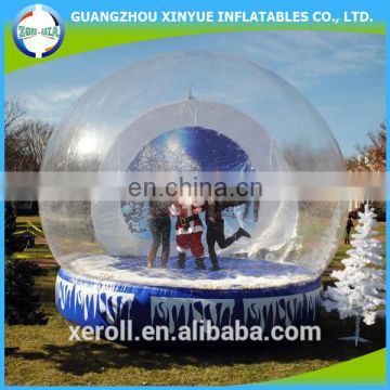 2015 custom cheap snow globe inflatable