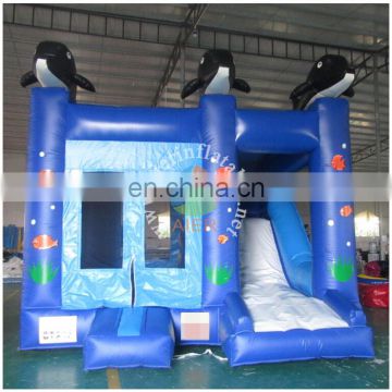 2017 Aier indoor inflatable bouncy castle inflatable inflatable castle with slide