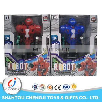 China manufacture plastic electric educational robot kit for kids