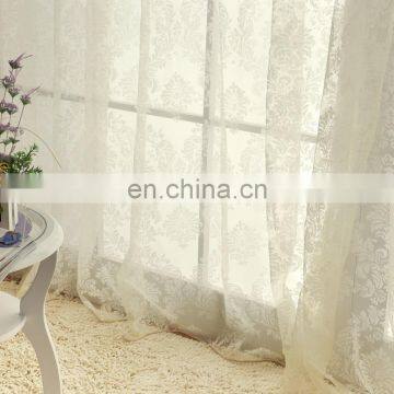Fancy Pink New Design Window Fabric Organza Curtain photo-3