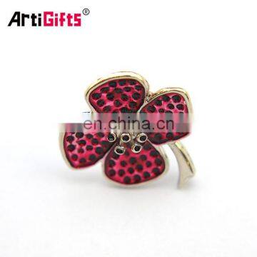 Lapel Pin Manufacturers China Custom Enamel Floral Flower Clothing Security Lapel Pin photo-6