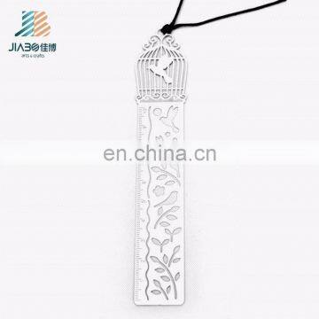 Jiabo Custom Design Exquisite Metal Souvenir Ruler Bookmark for Kids photo-3
