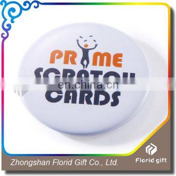 OEM Tin Bottle Opener Fridge Magnet , Round Shaped 58mm Size Magnetic Bottle Opener photo-2