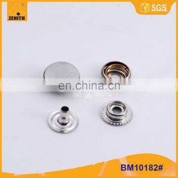 12.5mm Common Metal Brass Garment Press Ring Button BM10182