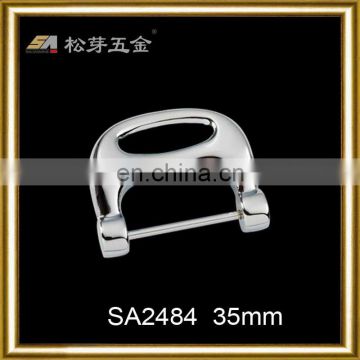 High quality metal fasion bag hardware for bag frame closure hardware