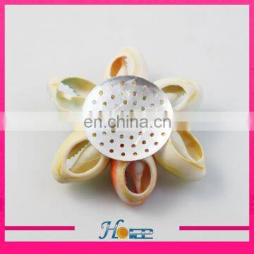 5cm Handmade Sea Shell Shoe Flower Fashion Sandal Shoe Accessories photo-6