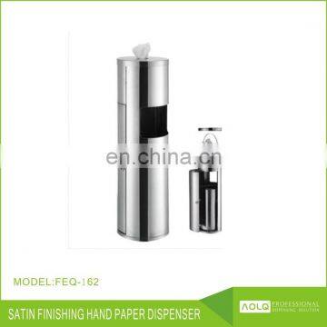 2017 High Quality Stainless Steel Floor Standing Wet Wipe Dispenser For Hotel