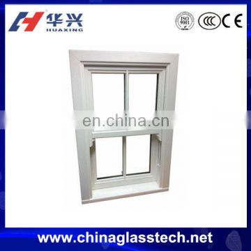 Commercial and Residential Durable PVC / UPVC Profile Double Glazed Sliding Sash Windows