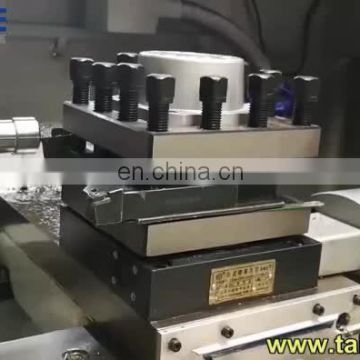 Large spindle bore heavy duty  metal cutting cnc lathe machine with CE  price  CJK6180B