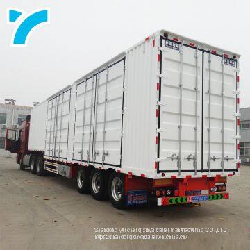 Heavy Duty Transport Bulk Cargo Box Van Trailer