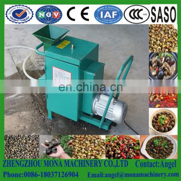 river snails shelling machine/river snails meat and shell separating machine