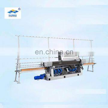 Glass straight line edge beveling grinding polishing machine