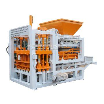 QT4-18 Cheap Automatic Hydraulic Concrete Hollow Block Machine /paver Tile Block Making Machine photo-3