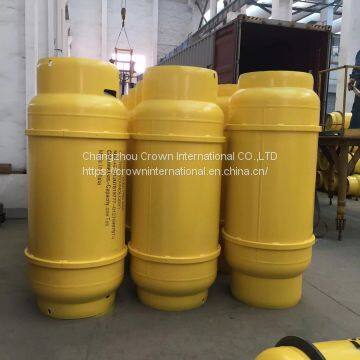 840L 1000KG chlorine cylinder with flange with LR,BV CERTIFICATE