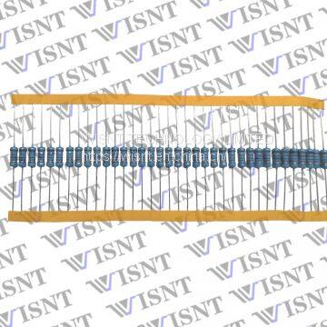 High precision metal film 0.125Watt fixed power resistor