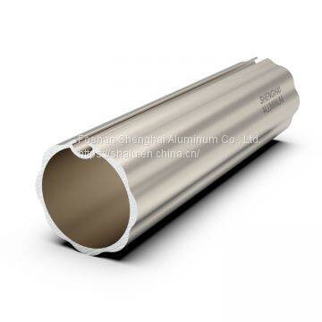 Aluminum customize hollow rail aluminum champagne surface treatment