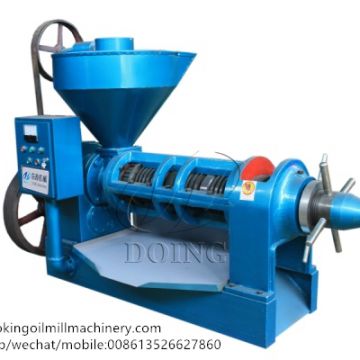 Single screw groundnut oil press machine small peanut oil extraction machine for sale