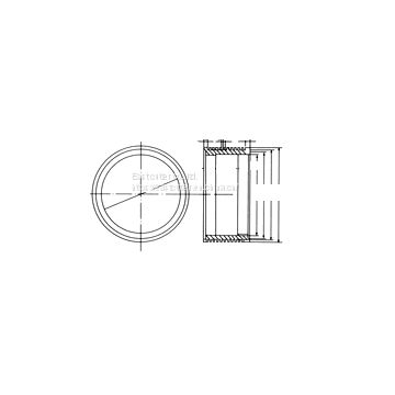 Multi groove blade used in paper industry